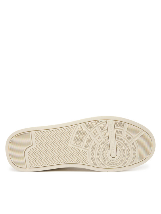 Tommy Hilfiger Tommy Hilfiger Laisvalaikio batai Th Court Detail Ess FM0FM05367 Écru