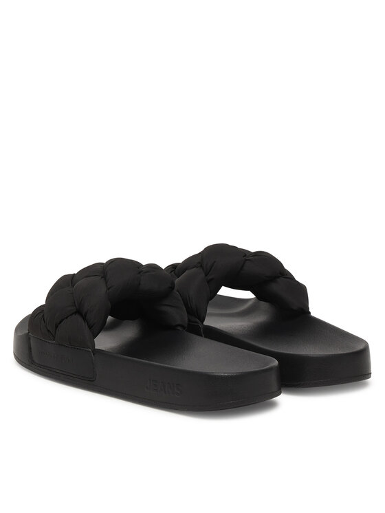 Tommy Jeans Tommy Jeans Papucs Tjw Braided Slides EN0EN02975 Fekete