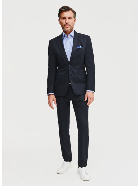 Pako Lorente Pako Lorente Koszula P25SF-1X-012 Niebieski Slim Fit
