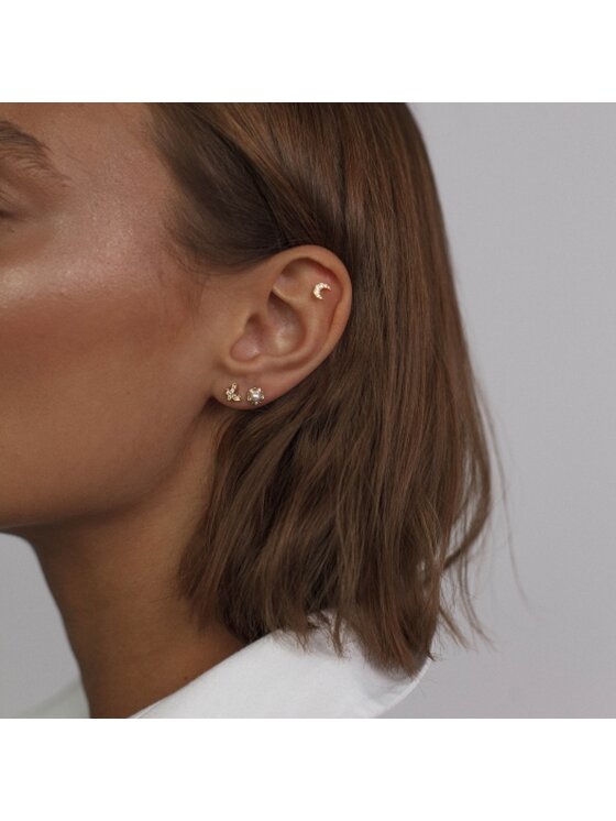 ANIA KRUK ANIA KRUK Piercing SRUKS0350Z Żółte złocenie