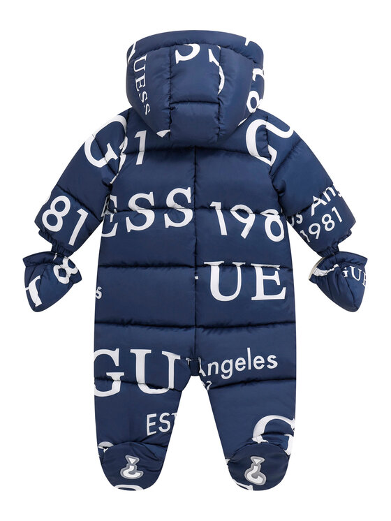 Guess Guess Zimski kombinezon H5BW00 WCFM0 Tamnoplava Regular Fit