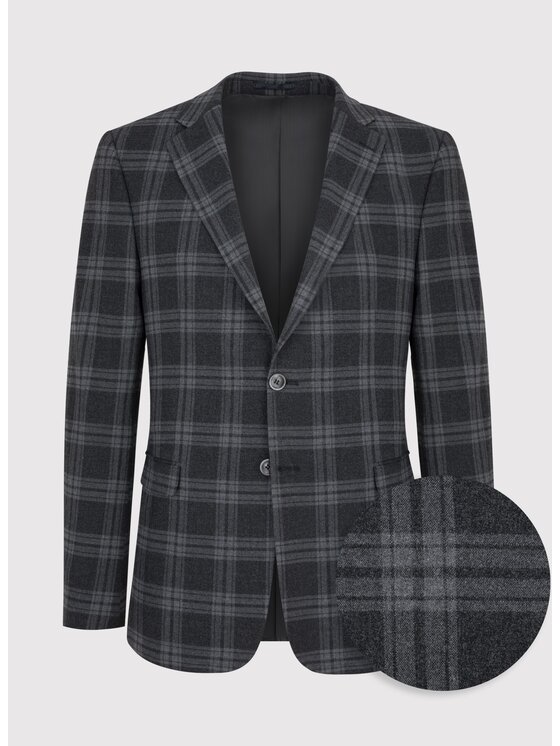 Pako Lorente Pako Lorente Garnitur P22WF-4G-002 Szary Slim Fit