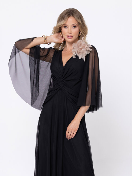 LIDIA KALITA LIDIA KALITA Sukienka wieczorowa Modena Czarny Regular Fit