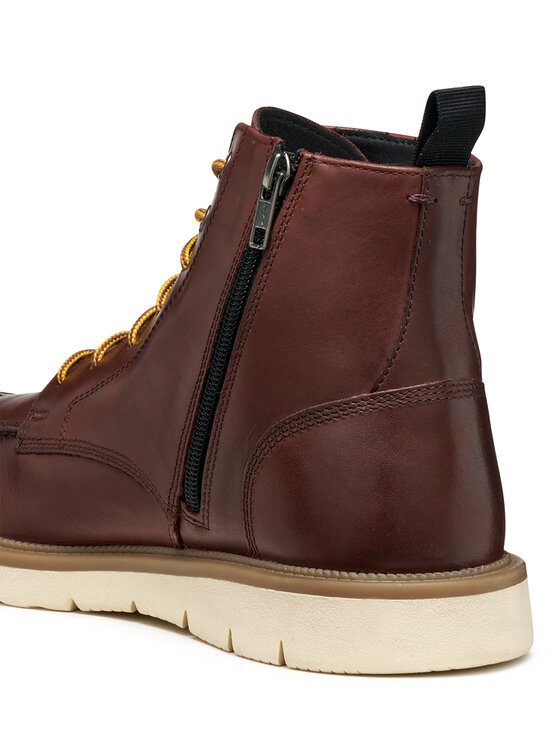 Geox Geox Zimski škornji U Pove U56M7A 000FF C7011 Bordo rdeča