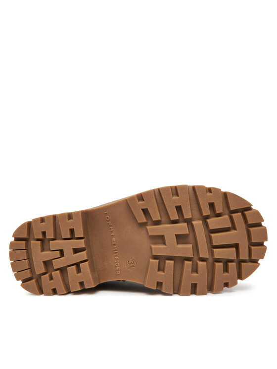 Tommy Hilfiger Tommy Hilfiger Turistická obuv T3X5-34125-1269509 S Hnědá