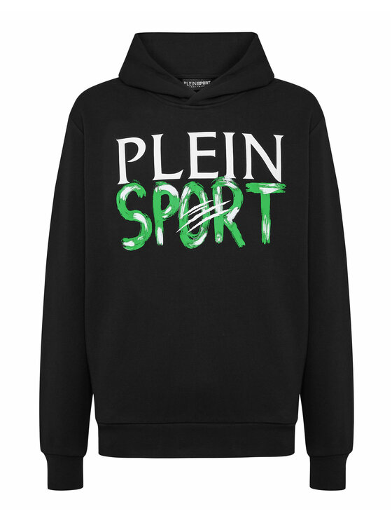 Plein Sport Plein Sport Bluza 8239 Czarny Regular Fit