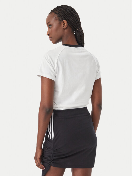 adidas adidas T-Shirt Adiluna Season 2 X Jennie Layered LD4968 Λευκό Regular Fit