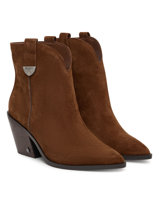 Pepe Jeans Pepe Jeans Western csizmák Gina City W PLS500013 Barna