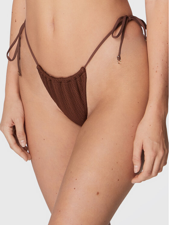 Seafolly Seafolly Spodnji del bikini Sea Dive 40687-861 Rjava