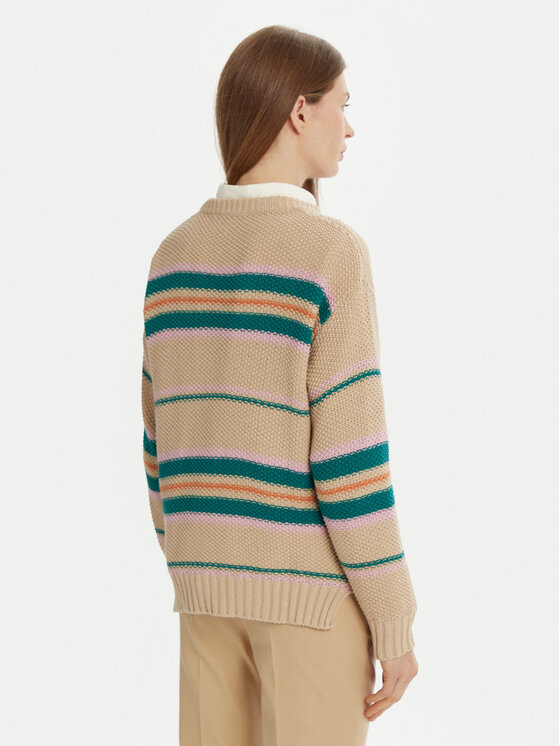 Weekend Max Mara Weekend Max Mara Maglione Angus 2515361211 Beige Regular Fit