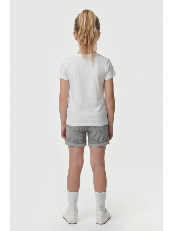 Guess Kids Guess Kids Spodnie materiałowe 181319 Szary Regular Fit