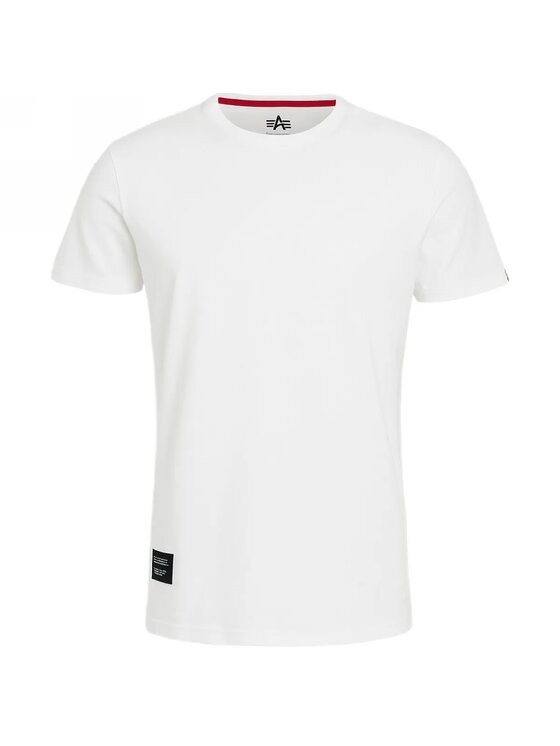 Alpha Industries Alpha Industries T-Shirt AI.258505 Bílá Regular Fit