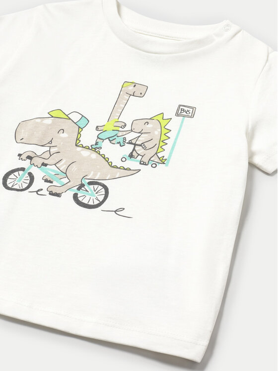 Mayoral Mayoral T-Shirt 1062 Biały Regular Fit