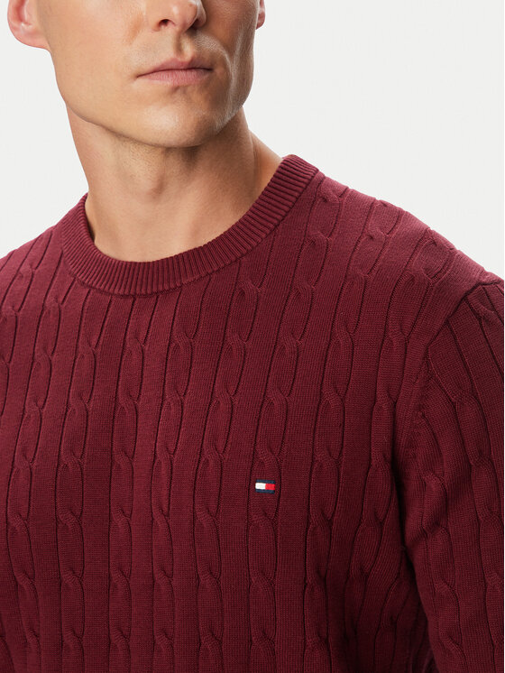 Tommy Hilfiger Tommy Hilfiger Пуловер Classic MW0MW33132 Бордо Regular Fit