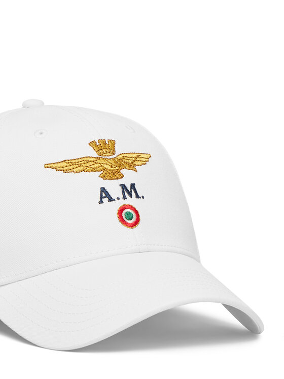 Aeronautica Militare Aeronautica Militare Kapa s šiltom 261HA1100UCT02848 Bela