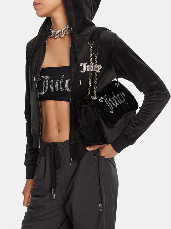 Juicy Couture Juicy Couture Torbica CEO-BEJXT8762WPO Crna