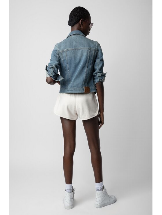 Zadig&Voltaire Zadig&Voltaire Szorty sportowe JWBS008PETA Różowy Comfort Fit