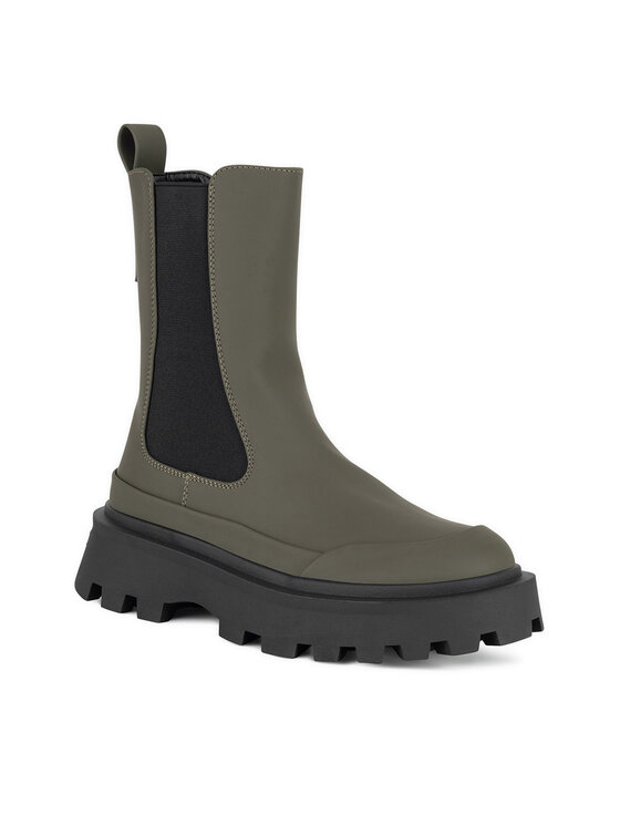 Juicy Couture Juicy Couture Klassische Stiefeletten HY58105-1 Khakifarben