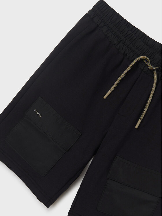 Mayoral Mayoral Stoffshorts 6255 Schwarz