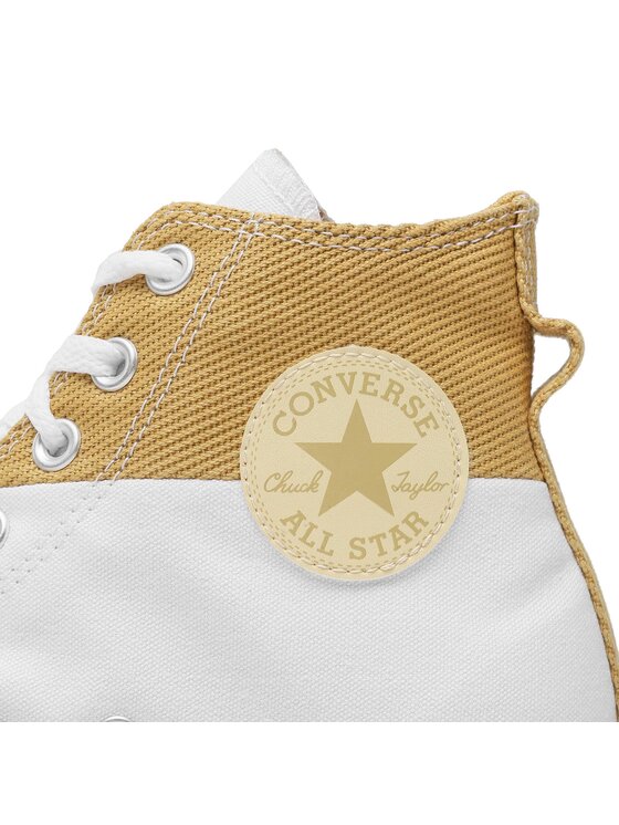 Converse Converse Plátěnky Chuck Taylor All Star Crafted Patchwork A04511C Bílá