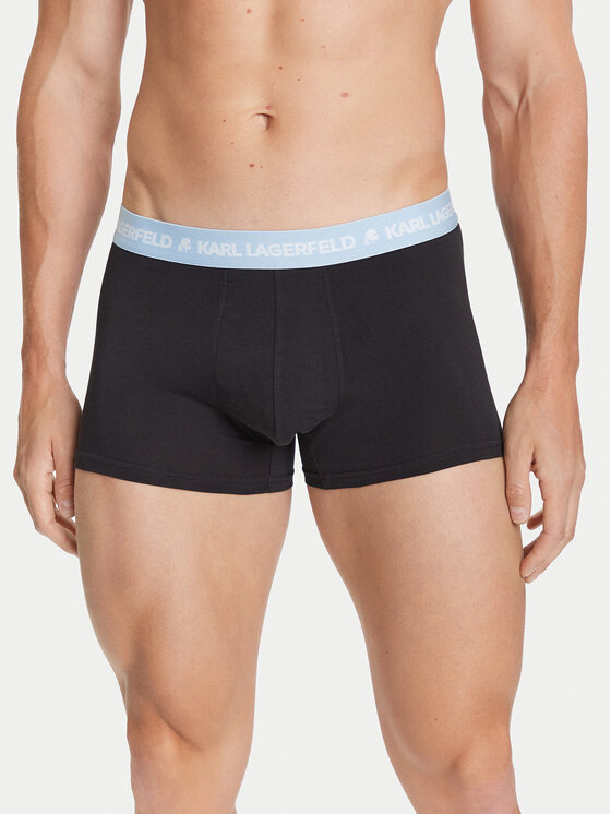 KARL LAGERFELD KARL LAGERFELD Set di 3 boxer A1M47021 Nero
