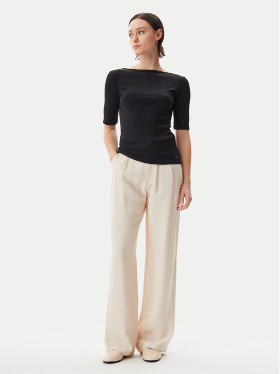 Calvin Klein Calvin Klein Blúzka K20K208244 Čierna Slim Fit