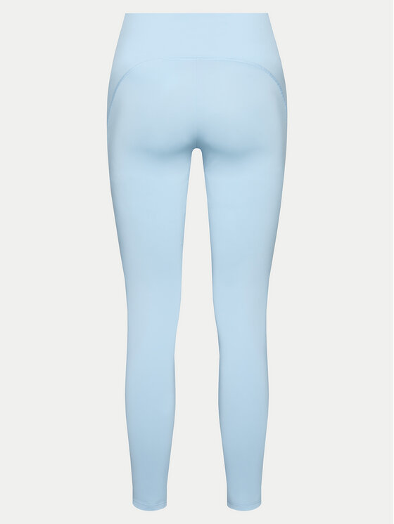 Deha Deha Legginsy D02037 Błękitny Skinny Fit