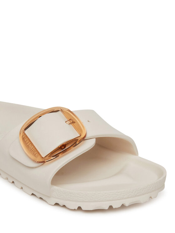 Birkenstock Birkenstock Şlapi Madrid Big Buckle Eva 1029633 Écru