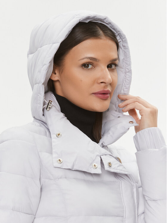 Patrizia Pepe Patrizia Pepe Kurtka przejściowa 2O0122/A9M1-W356 Szary Regular Fit