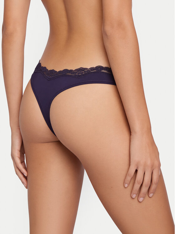 Tommy Hilfiger Tommy Hilfiger Stringid UW0UW06053 Tumesinine