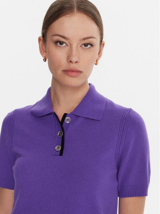 PINKO PINKO Kampsun Gorgona 105450 A2Q9 Lilla Regular Fit