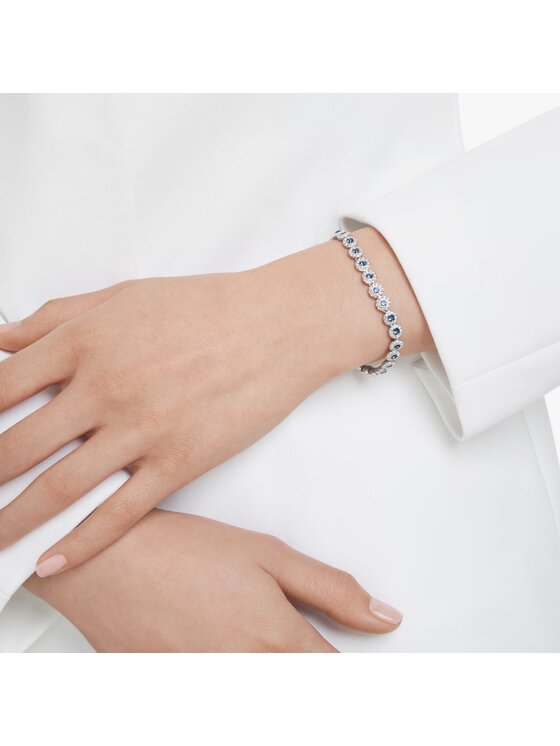 Swarovski Swarovski Bransoletka Tennis Una Angelic 5733401 Srebrny