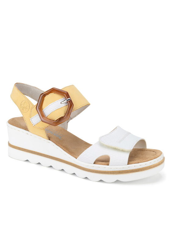 Rieker Rieker Sandalen 67476-69 Weiß