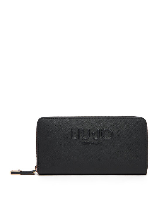 Liu Jo Liu Jo Didelė Moteriška Piniginė Ecs Xl Zip Around AF5170 E0087 Juoda
