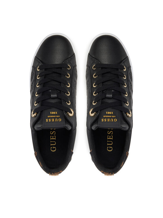 Guess Guess Sneakersy FLJRONF AL12 Černá