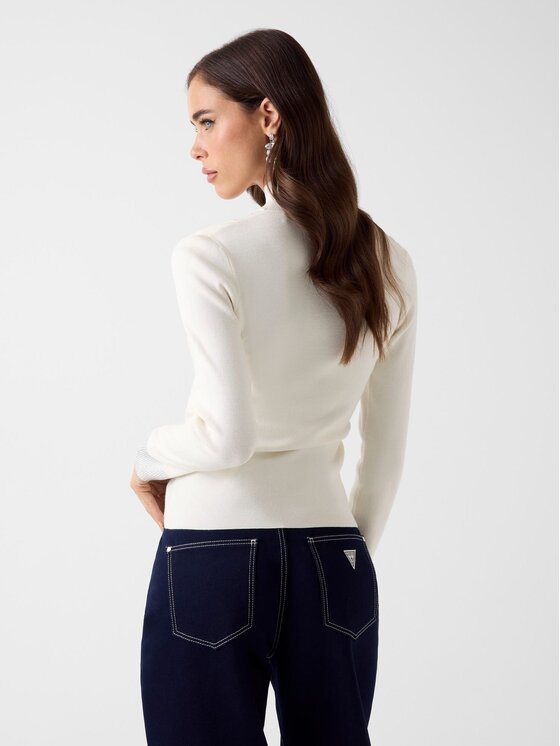 Guess Guess Svetr 180190 Bílá Classic Fit