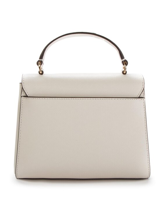 Tory Burch Дамска чанта Robinson Small TopHandle Satchel 49686 Бял