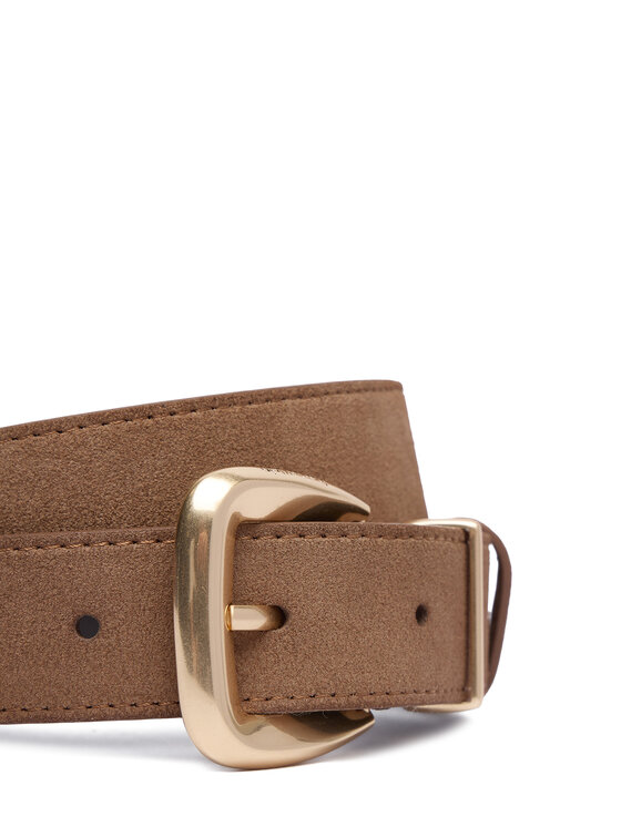 Calvin Klein Calvin Klein Pas Hw End Tip Buckle Suede 30Mm LV04F7114G Rjava