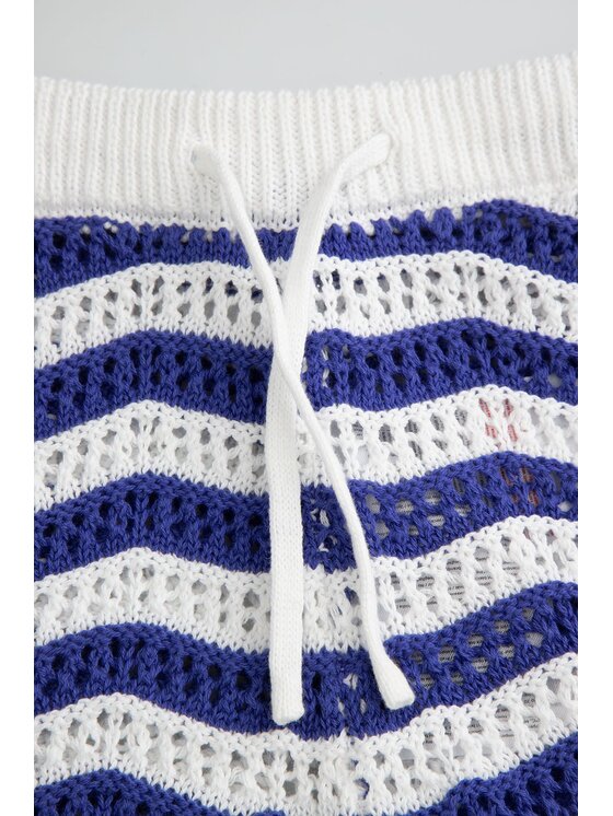 Coccodrillo Coccodrillo Bavlnené šortky WC6121001WGJ-014 Modrá Regular Fit
