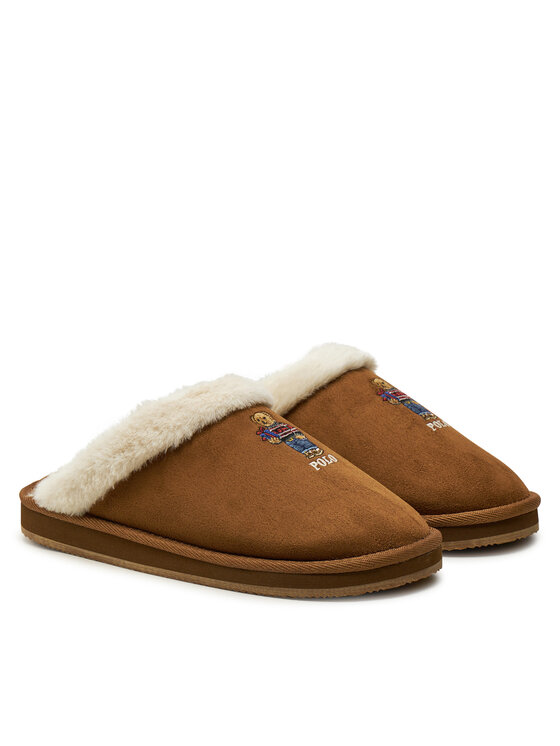 Polo Ralph Lauren Polo Ralph Lauren Kapcie Slipper Wsw 842957050001 Brązowy