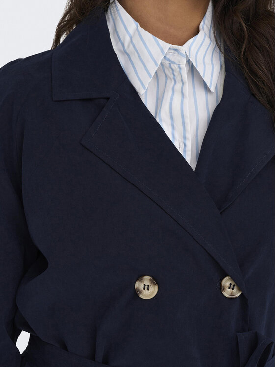 JDY JDY Tenchcoat Panther 15281785 Dunkelblau Regular Fit
