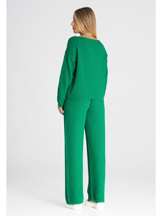 FIGL FIGLFIGL Completo maglietta e pantaloni M986 Verde Regular Fit