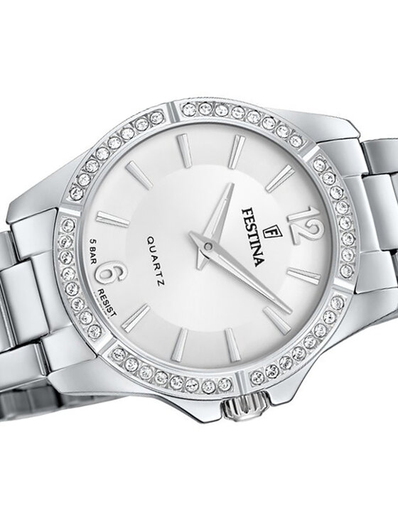 Festina Festina Hodinky F20593-1 Strieborná