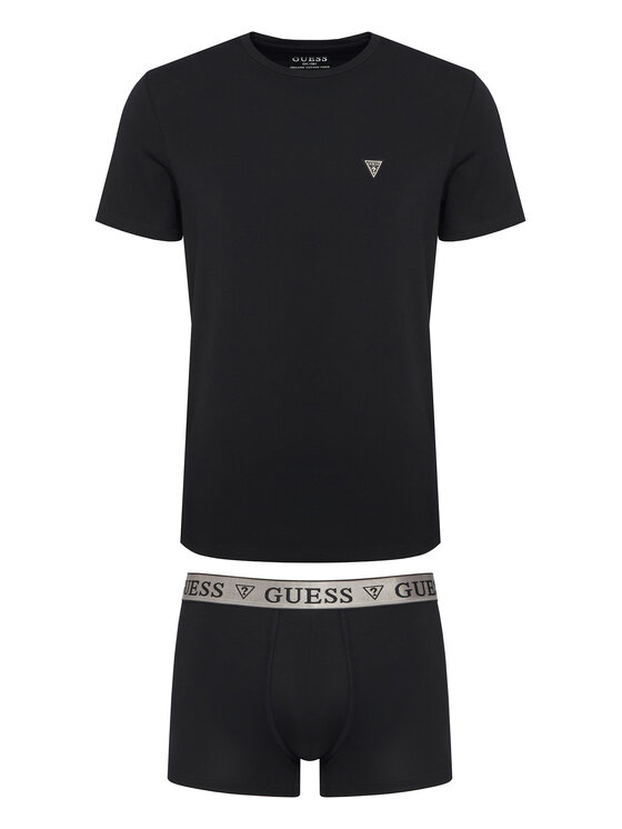 Guess Guess Apaksveļas komplekts U4BG85 KCD31 Melns