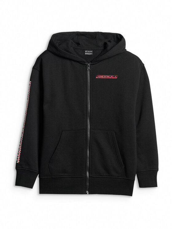 4F 4F Bluza ESPORTS RACING Czarny Loose Fit