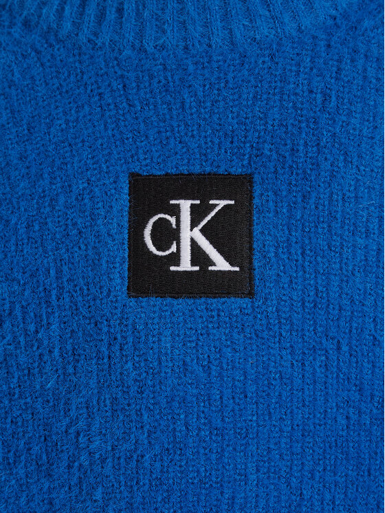 Calvin Klein Jeans Calvin Klein Jeans Pulover Monogram IG0IG02217 Modra Regular Fit