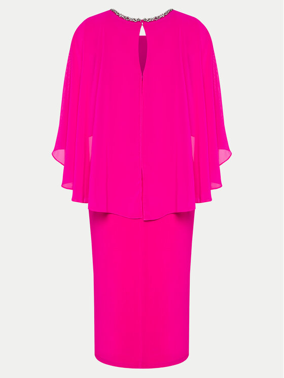 Joseph Ribkoff Joseph Ribkoff Kokteilinė suknelė 242731 Rožinė Slim Fit