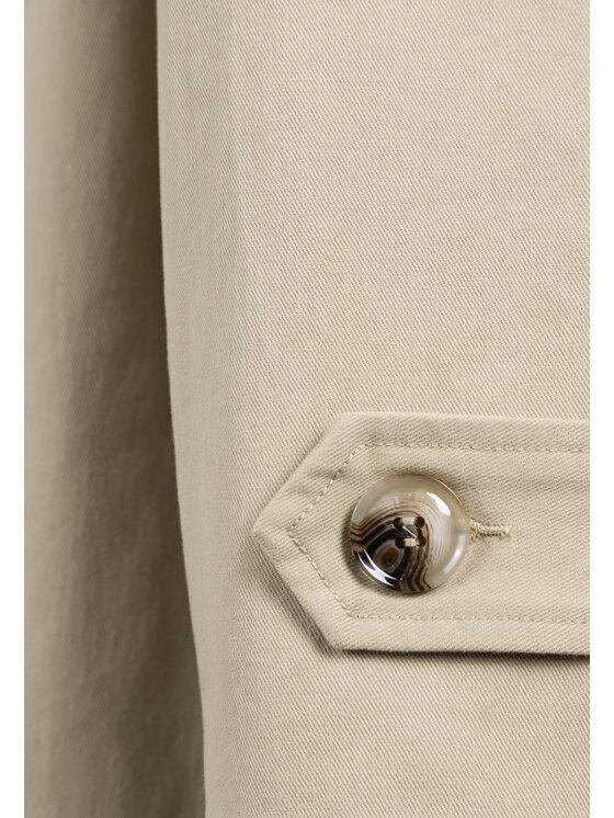 BIZUU BIZUU Trenčkot LOLIMA SHORT JACKET Béžová Standard Fit