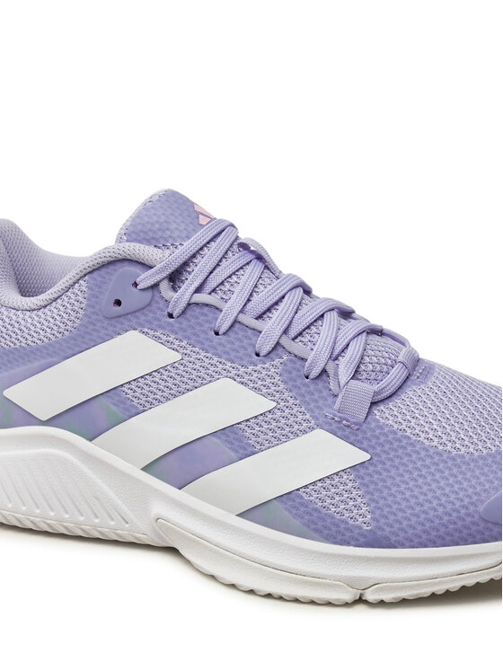 adidas adidas Buty halowe Court Team 2.0 JR0740 Fioletowy