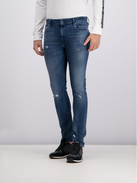 M92A27 D3KW1 Mėlyna Slim Fit 